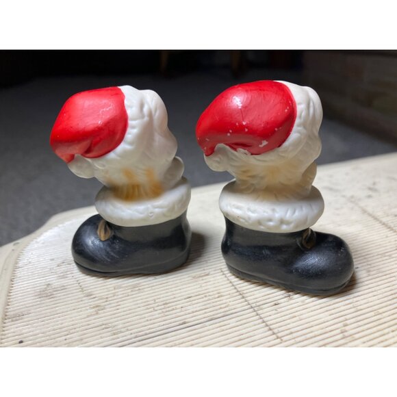 HOMCO Christmas Cats in Boots Figurine #8903 - Picture 8 of 13